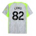 Manchester City Rico Lewis #82 Tredjedrakt 2025-26 Korte ermer